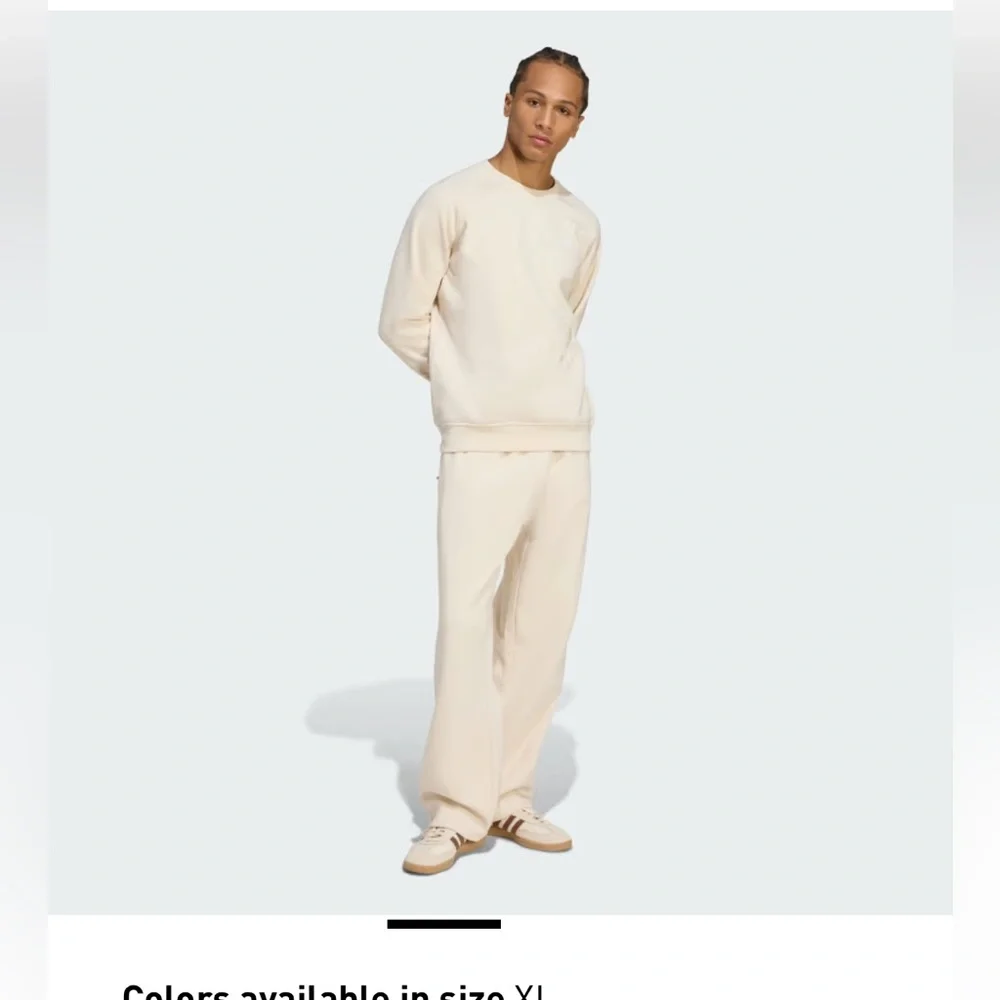 NWT Adidas Off-White TREFOIL ESSENTIALS Tracksuit Set